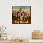 Taj Mahal Poster (Keuken)