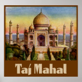 Taj Mahal Poster (Voorkant)