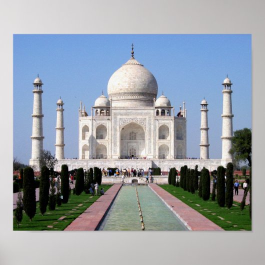 Taj Mahal Poster (Voorkant)