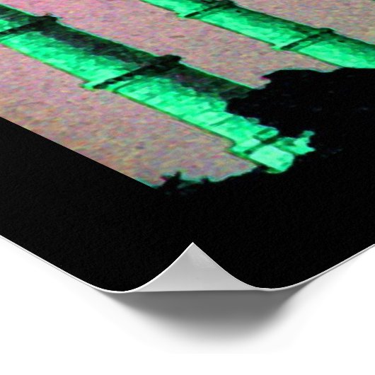 Taj Mahal Poster (Hoek)