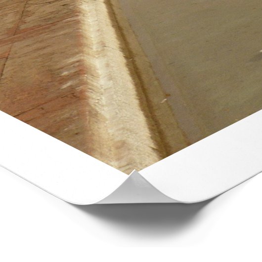 Taj Mahal Poster (Hoek)