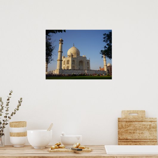 taj mahal poster (Keuken)