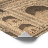 Taj Mahal poster (Hoek)