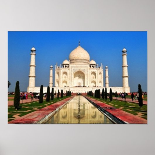 Taj Mahal Poster (Voorkant)