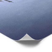 Taj Mahal reflectie, Agra, Uttar Pradesh, Poster (Hoek)