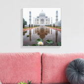 Taj Mahal Reflection Canvas Afdruk (Insitu (Woonkamer))