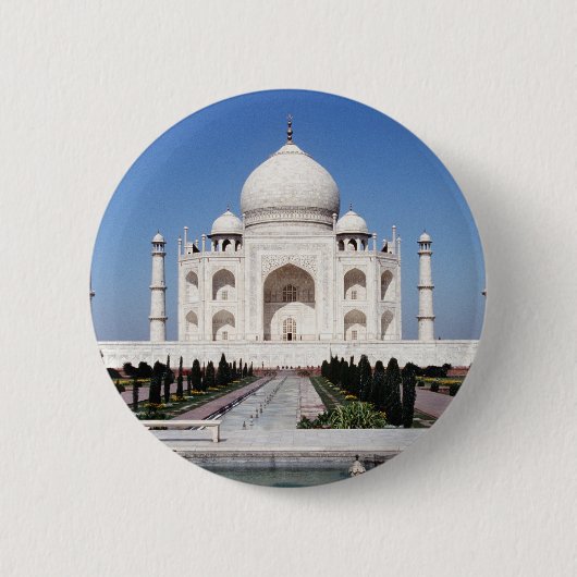 Taj Mahal Ronde Button 5,7 Cm (Voorkant)