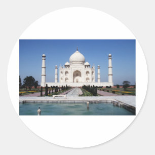 Taj Mahal Ronde Sticker