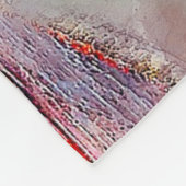 TAJ MAHAL SCHILDERIJ FLEECE DEKEN (Hoek)