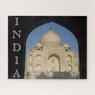 taj mahal silhouette legpuzzel