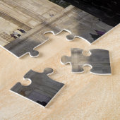 taj mahal silhouette legpuzzel (Zijkant)