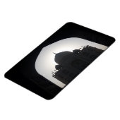 taj mahal silhouette magneet (Linkerzijde)