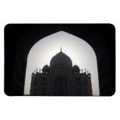 taj mahal silhouette magneet (Horizontaal)