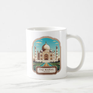 Taj Mahal Souvenir Vintage Koffiemok