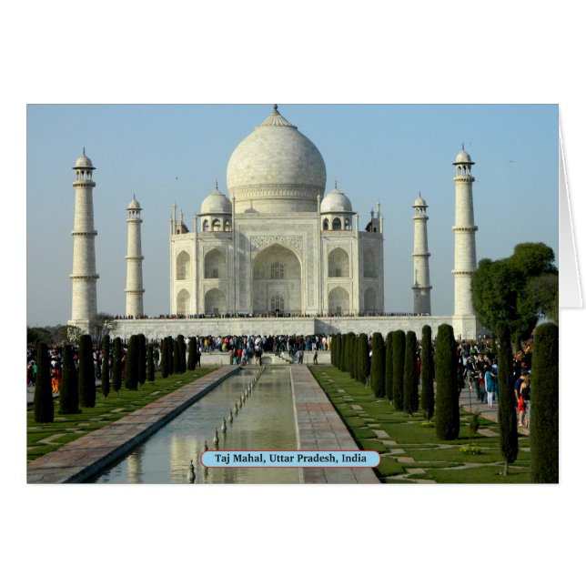 Taj Mahal, Uttar Pradesh, India (Voorkant Horizontaal)