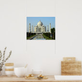 Taj Mahal, Uttar Pradesh, India Poster (Keuken)