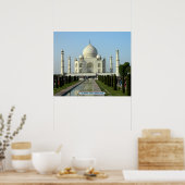 Taj Mahal, Uttar Pradesh, India Poster (Keuken)