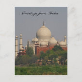 taj mahal verre briefkaart (Voorkant)