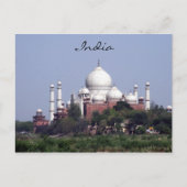 taj mahal verre briefkaart (Voorkant)