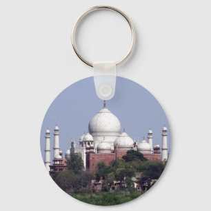 taj mahal verre sleutelhanger