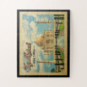 Taj Mahal Vintage Travel India Legpuzzel (Verticaal)