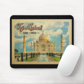 Taj Mahal Vintage Travel India Muismat (Met muis)