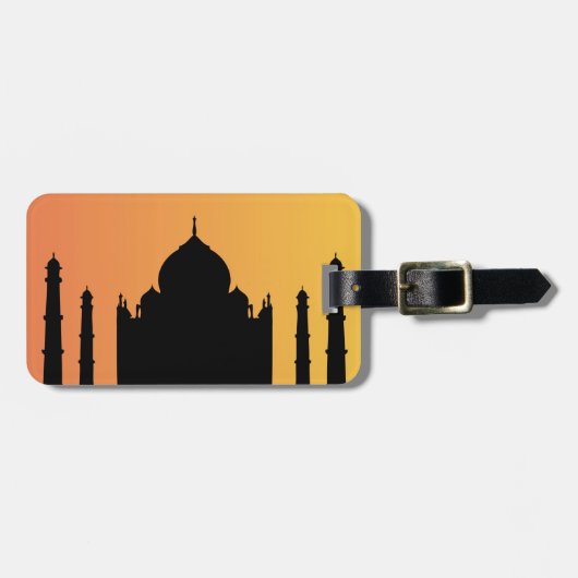 Taj Majal Bagagelabel (Voorkant horizontaal)