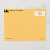 Taj Majal Briefkaart (Achterkant)