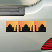 Taj Majal Bumpersticker (Op auto)