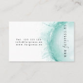 Tajeta de visita comercial visitekaartje (Achterkant)