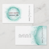 Tajeta de visita comercial visitekaartje (Voorkant / Achterkant)