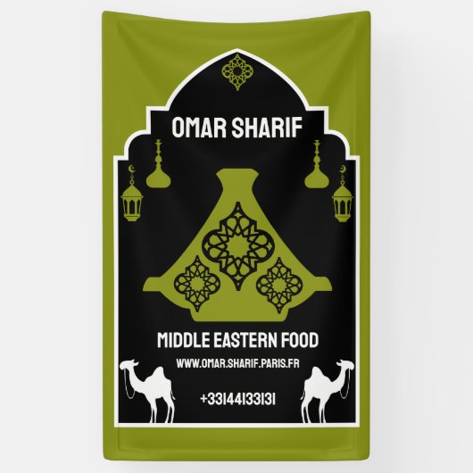 Tajine Cooking Spandoek (Verticaal)