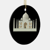 Tajmahal 3D geprint Keramisch Ornament (Rechts)