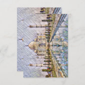 TajMahal door Mirsat Karabel Kaart (Voorkant / Achterkant)