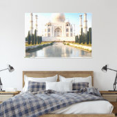 tajmahal is een soort van liefde canvas afdruk (Insitu (Slaapkamer))