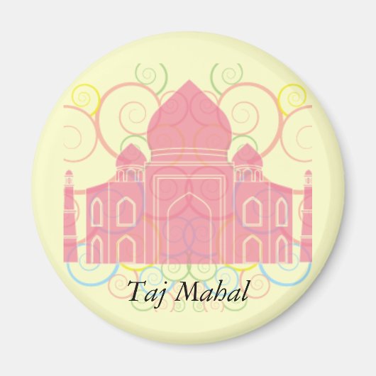 Tajmahal magneet (Voorkant)