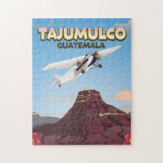 Tajumulco Guatemala Legpuzzel (Verticaal)