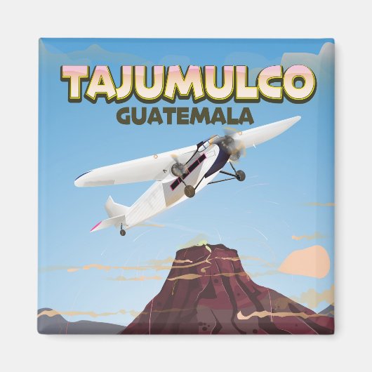 Tajumulco Guatemala Magneet (Voorkant)