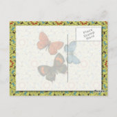 Tak Butterflies Sm om het even welk Briefkaart van (Achterkant)
