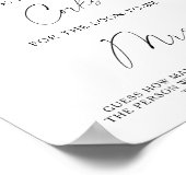 Tak Citroenen - Raad hoeveel kurken Poster (Hoek)