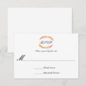 Tak Herfstkrans - 3x5 RSVP Kaartje (Voorkant / Achterkant)