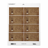 Tak lamplabel etiket (Full Sheet)