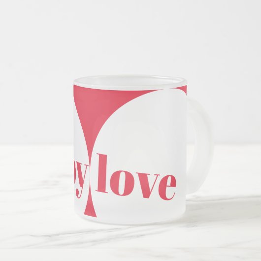 Tak Matglas Koffiemok (Voorkant rechts)