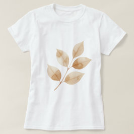 Tak met bladeren t-shirt