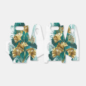 Tak met gouden bladeren Ginko Biloba Bedankdoosjes (Uitgevouwen)