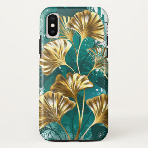 Tak met gouden bladeren Ginko Biloba Case-Mate iPhone Case