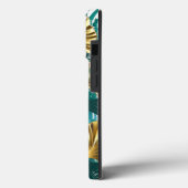 Tak met gouden bladeren Ginko Biloba Case-Mate iPhone Case (Achterkant / Links)