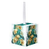 Tak met gouden bladeren Ginko Biloba Decoratie (Achter hoekig)