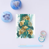 Tak met gouden bladeren Ginko Biloba Flyer (Enkel)