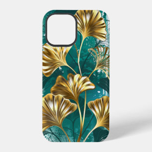Tak met gouden bladeren Ginko Biloba iPhone 12 Pro Hoesje